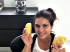 Aline Barros ensina receita de Natal: batata gratinada ao forno