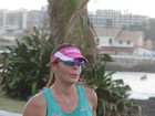 Daniella Cicarelli corre 10 km em desafio pelas ruas de Salvador