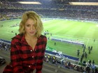 Shakira assiste à vitória do Barcelona de Gerard Piqué