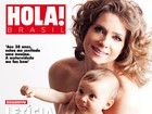 Letícia Spiller posa para edição especial da revista com a filha