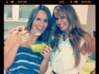 Dany Bananinha e Fernanda Pontes se reúnem para... comer farofa!
