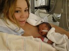 Mariah Carey posta fotos caseiras com filhos e marido em álbum na web