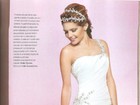 Nívea Stelmann posta foto em que aparece vestida de noiva em revista