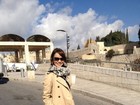 Geovanna Tominaga posta foto de sua viagem a Israel