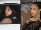 Kim Kardashian é clicada sem maquiagem (e bem diferente...)