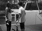 Justin Bieber posta foto andando de skate com rapper Lil Wayne