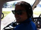 Ricardo Pereira posta foto no Twitter dentro de helicóptero