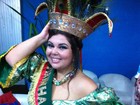 Fabiana Karla é coroada rainha do Baile dos Artistas, em Recife