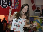 Solteira, Giovanna Lancelotti curte o carnaval em Salvador