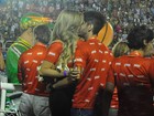 Após reatar, Gusttavo Lima curte carnaval com namorada coleguinha
