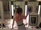 Victoria Beckham tem foto do marido de cueca no banheiro de casa
