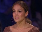 Jennifer Lopez se emociona com performance do 'American Idol'