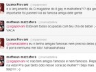 Matheus Mazzafera chama Luana Piovani de vaca no Twitter