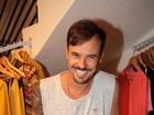 Paulo Vilhena vai a evento de moda em São Paulo