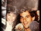 Do túnel do tempo: Fernanda Paes Leme posta foto com Ayrton Senna