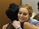 'Tirei um peso dos meus ombros', diz Lindsay Lohan sobre a condicional