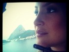 Claudia Leitte sobrevoa o Rio de helicóptero: 'Aquele abraço'