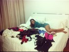 Mayra Cardi mostra sua coleção de lingerie em foto no Twitter