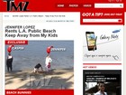 Jennifer Lopez aluga praia em Los Angeles para privacidade dos filhos