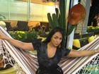 Mulher Melancia paga calcinha em foto postada por David Brazil