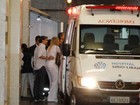 Pedro, filho do cantor Leonardo, chega a hospital de São Paulo