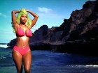 Rapper Nicki Minaj mostra corpão em novo clipe. Assista!