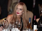 Lindsay Lohan e mais famosos vão a jantar na Casa Branca