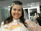 'Todas podem ficar lindas de noiva', diz Fabiana Karla