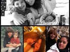 Ex-BBB Thalita Lippi posta colagem de fotos em homenagem às mães
