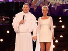 Xuxa e Belo cantam em gravação de DVD do padre Marcelo Rossi
