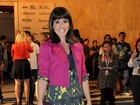 Dobradinha fashion: Fernanda Pontes troca de roupa para desfile