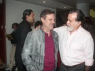 Tony Ramos e Diogo Vilela conferem estreia de peça no Rio