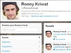 Conta de Ronny Kriwat, o Tomás de ‘Avenida Brasil’, é hackeada no Twitter