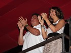 Ronaldo e Bia Antony assistem a musical sobre Tim Maia