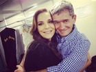 Antes de show no Rio, Serginho Groisman tieta Ivete Sangalo