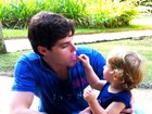 Jonatas Faro posta foto do filho, Guy: 'Olha como cresceu!'