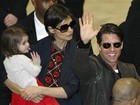 Pela filha, Tom Cruise e Katie Holmes continuam se falando, diz revista