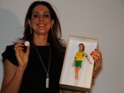 Fernanda Venturini, do vôlei, ganha Barbie personalizada 