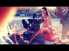 Fernanda Machado filma 'The Brazilian' em praia do Rio