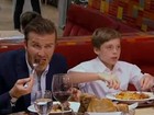 Vídeo: David Beckham e filho participam de reality show