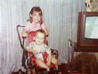 Túnel do tempo: Luana Piovani posta foto da infância, ao lado do irmão