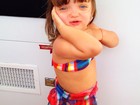 Ticiane Pinheiro posta foto da filha Rafaella, que completa hoje 3 anos