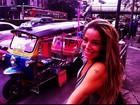Danielle Winits posta foto de viagem à Tailândia