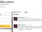 'Adoro segunda-feira', diz Ellen Jabour no Twitter, em plena... Terça! 