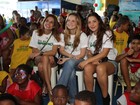 Nívea Stelmann e Fernanda Rodrigues participam do 'Dia da Esperança'