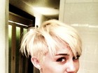 Miley Cyrus radicaliza e aparece com novo visual: de cabelo curto