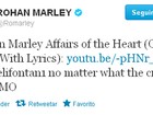 Rohan Marley se declara para Isabeli Fontana no Twitter: 'Te amo'