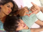 Mayra Cardi se revolta após filho ser atacado no Instagram
