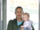 Jennifer Garner passeia com o filho caçula, Samuel