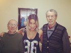 Após separação, Dani Bolina se conforta com os avós